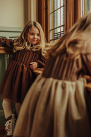 Baje Studio Jurk Julia - Copper Brown