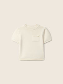 Wedoble Gebreid t-shirt - Beige