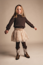 Baje Studio Trui Mai - Brown choco