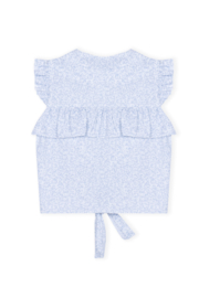 Dr. Kid Blouse - Blauw/Wit