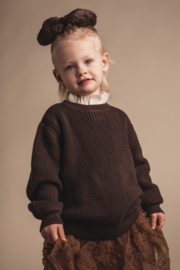 Baje Studio Trui Mai - Brown choco
