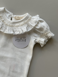 Baby Lai body/romper - ivory