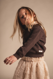 Baje Studio Trui Mai - Brown choco