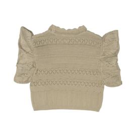 Baje Studio knitted spencer - Mayfair