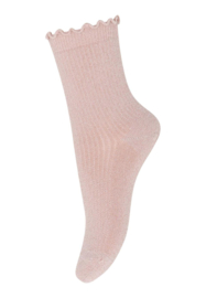 MP Denmark - Doris glitter socks - Rose dust