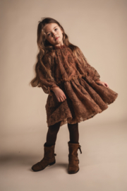 Baje Studio Jurk Izebelle - Copper Brown