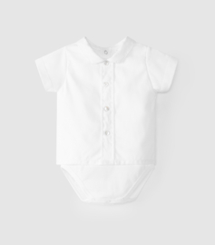 Laranjinha romper blouse - White