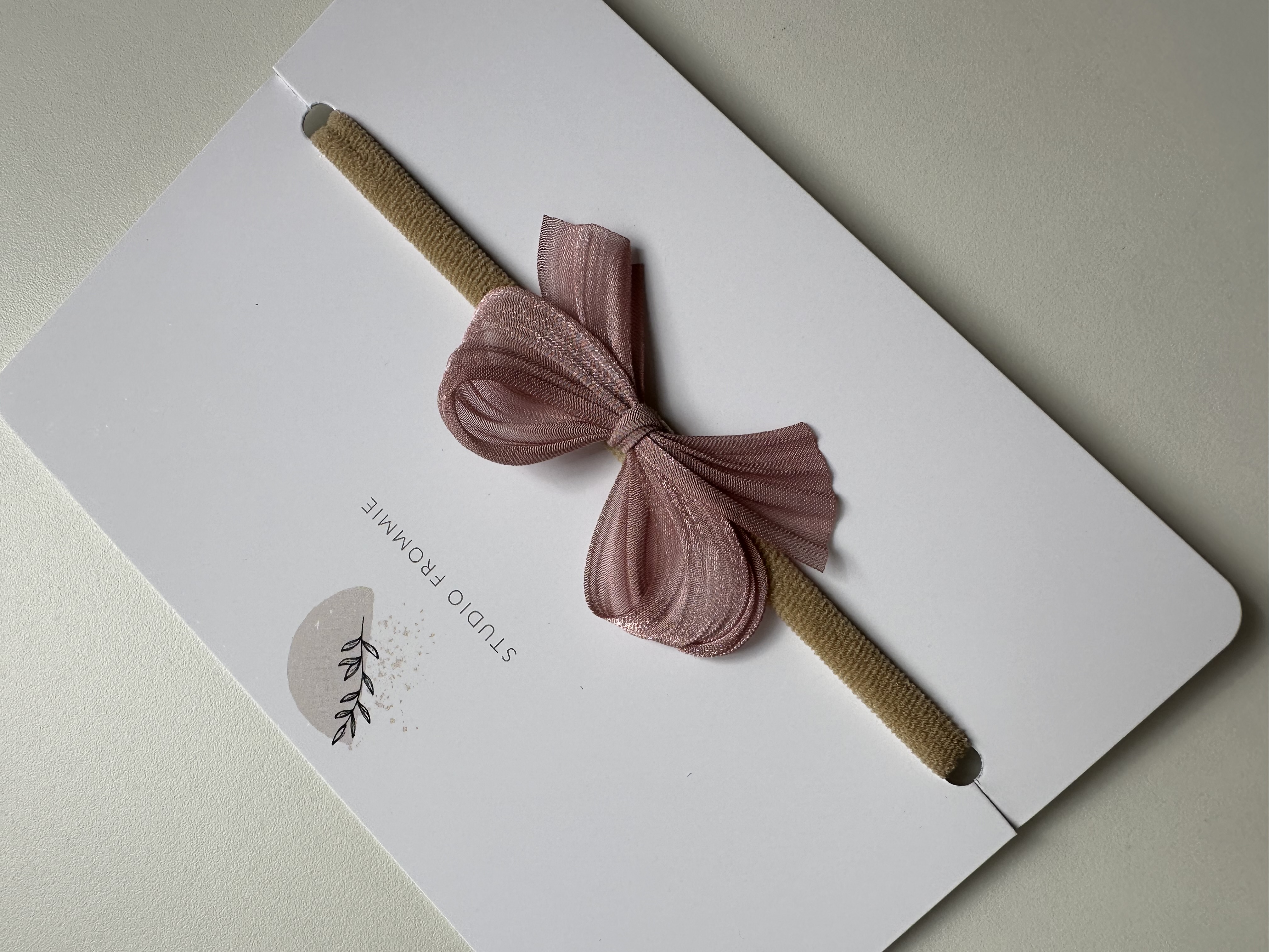 Haarband Strik - Roze