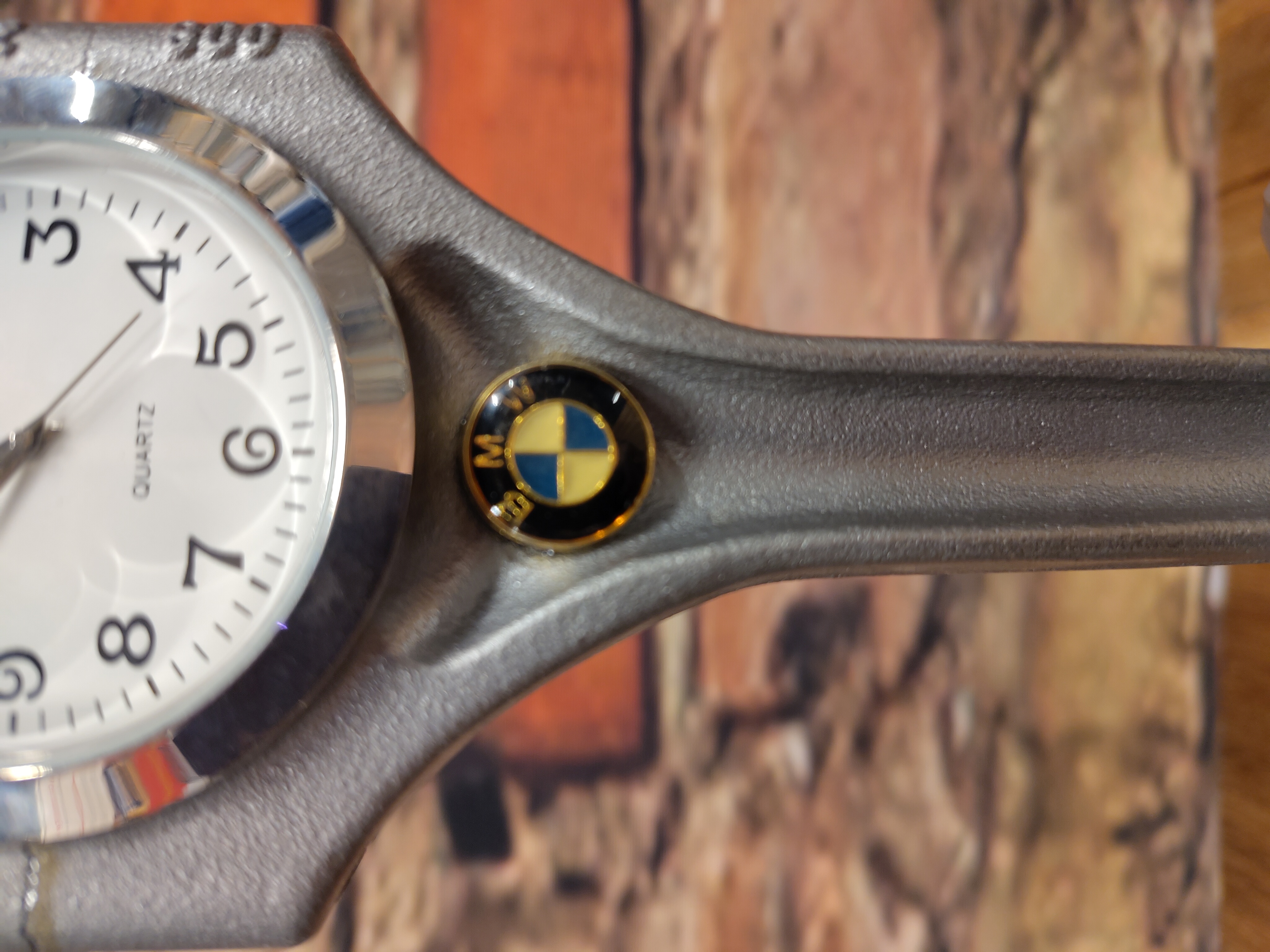 BMW Piston clock