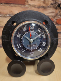 Zylinderuhr, luftgekühlter VW Käfer und Bus
