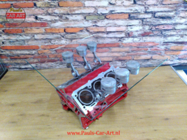 Alfa Romeo V6 Busso Onderblok Motorblok tafel