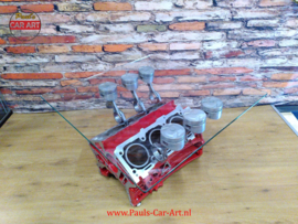 Alfa Romeo V6 Busso Motorblock tisch