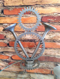 V8 Power logo, 25cm