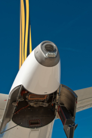 Airbus A320 APU Exhaust spiegel