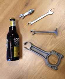 Valve open up, bottle opener