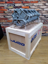 Formule 1 Judd EV V8 motorblok deco item / wijnrek