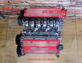 Alfa Romeo V6 Busso Motorblok tafel