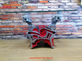 Alfa Romeo V6 Busso Onderblok Motorblok tafel