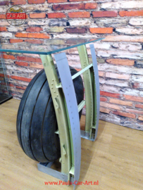 WW2 Supermarine Spitfire Main Wheel side table