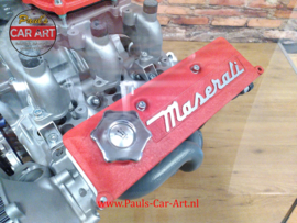 Maserati Bi-Turbo V6 motorbloktafel