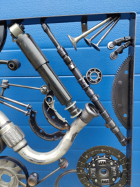Engine Parts Wall Art