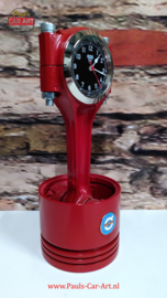 Volvo B20 Piston clock, rood