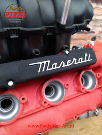 Maserati quattroporte V8 motorblock tisch