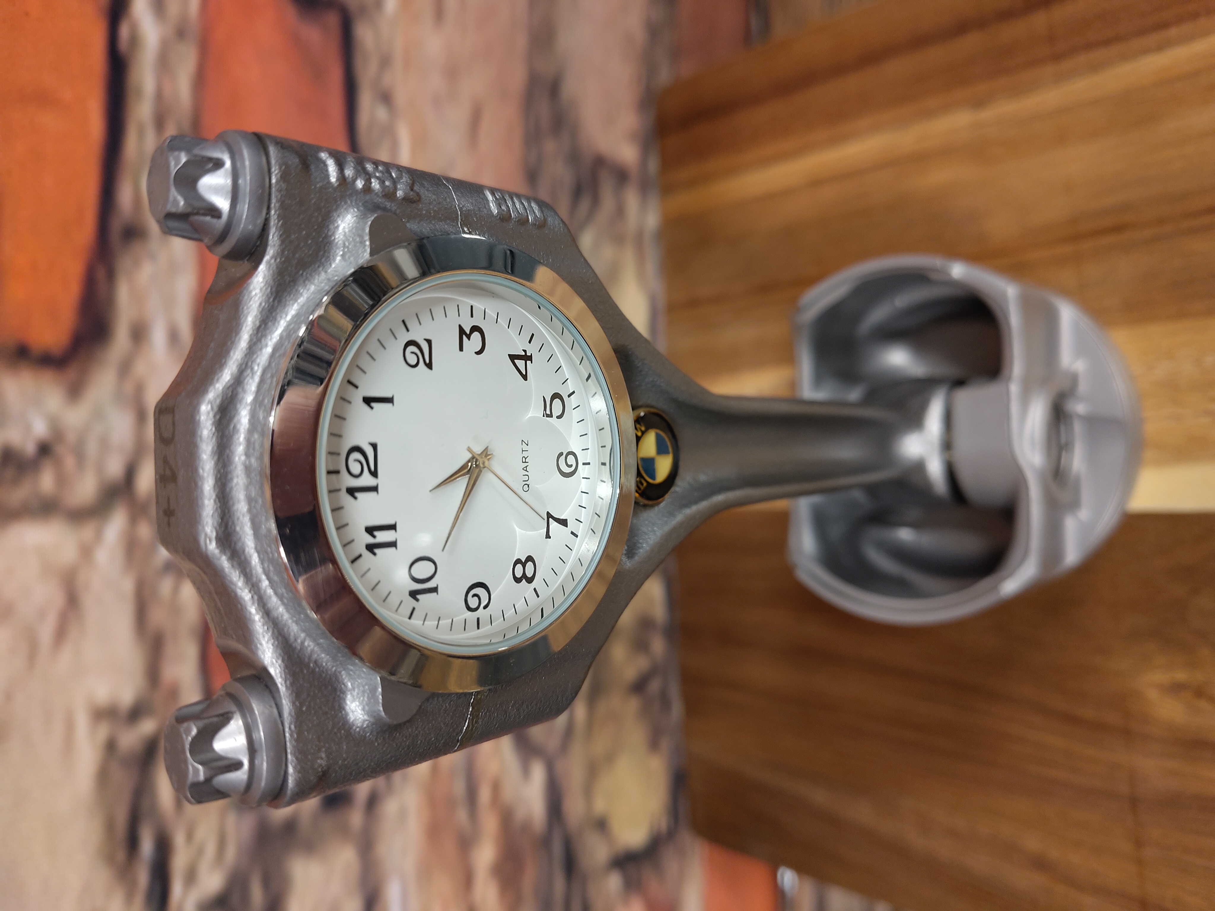 BMW Piston clock