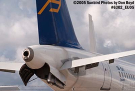 Airbus A320 APU Exhaust spiegel