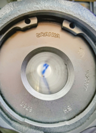 Scania Truck Piston clock