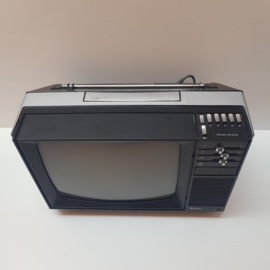 Philips portable zwart-wit televisie (NL - jaren '70)