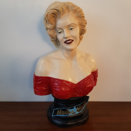 Polyresin borstbeeld/buste Marilyn Monroe (USA – ’70)