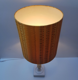 Kunststof space age tafel- of vloerlamp (DLD - '70)