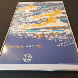 Olympische Spelen zwemposter (Duitsland - 1972)