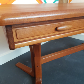 Uniek Dyrlund teak bureau (Denemarken – ’70)