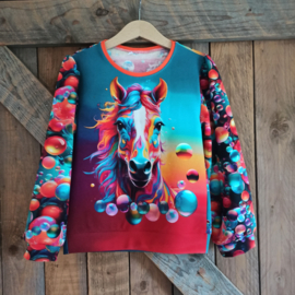 Stenzo paneel electric horses