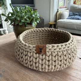 Gehaakte (katten)mand sand