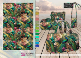 Reis tassen set pauw