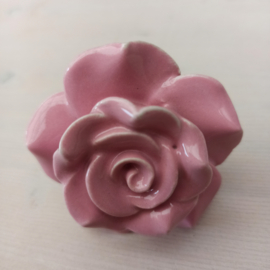 Meubelknop Roos roze