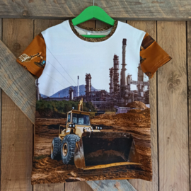 T-shirt shovel maat 128