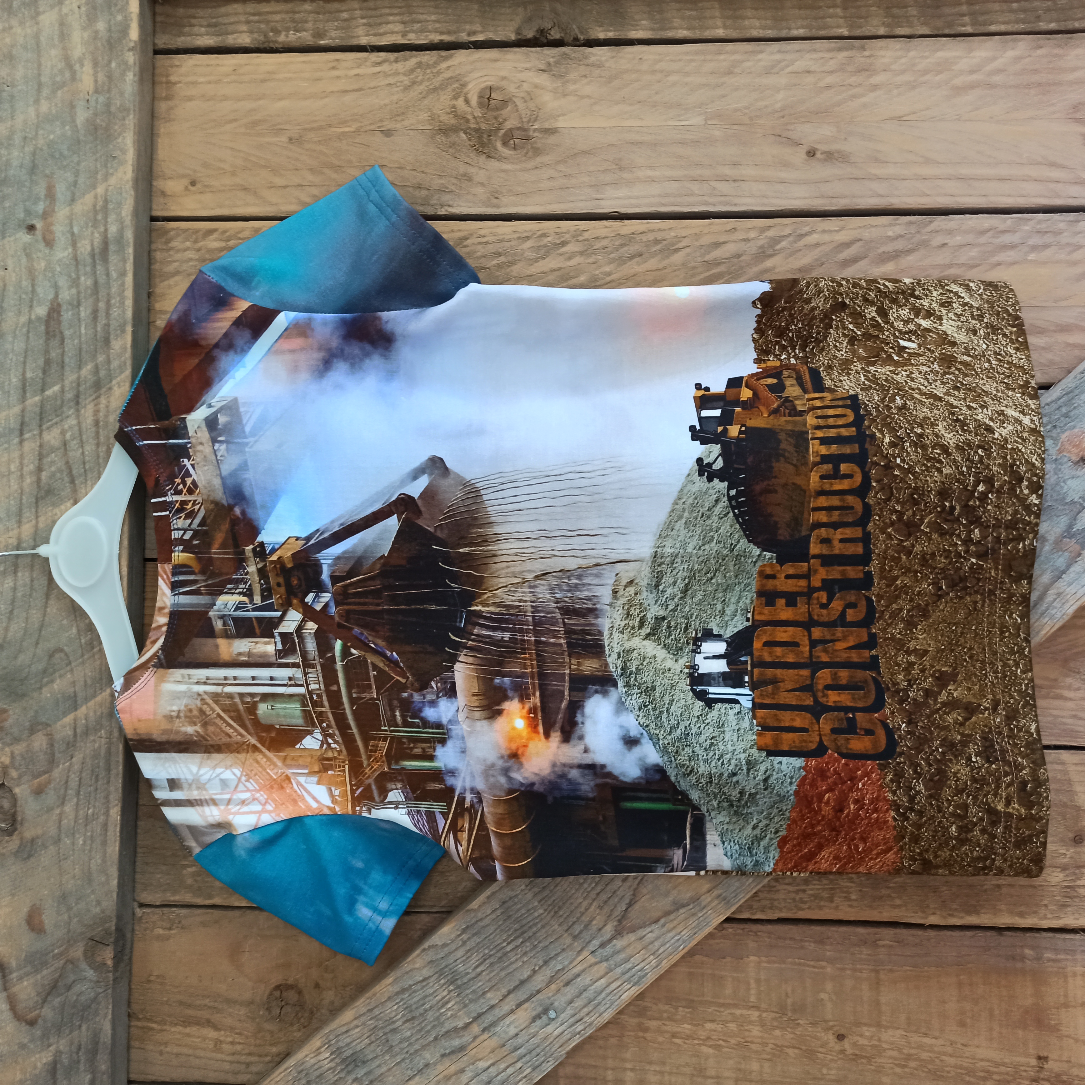 T-shirt kraan maat 128