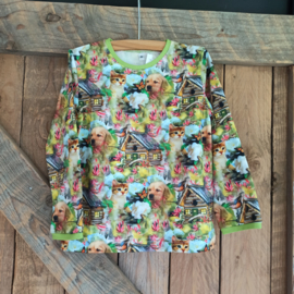 Shirt hond/kat maat 98