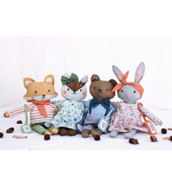 Diy pakket knuffel Foxy