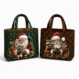 Tas-paneel kerstman