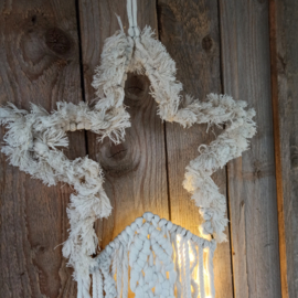 Diy pakket macrame kerstster