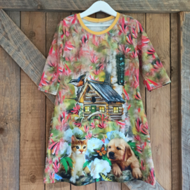 Jurk hond/kat maat 128