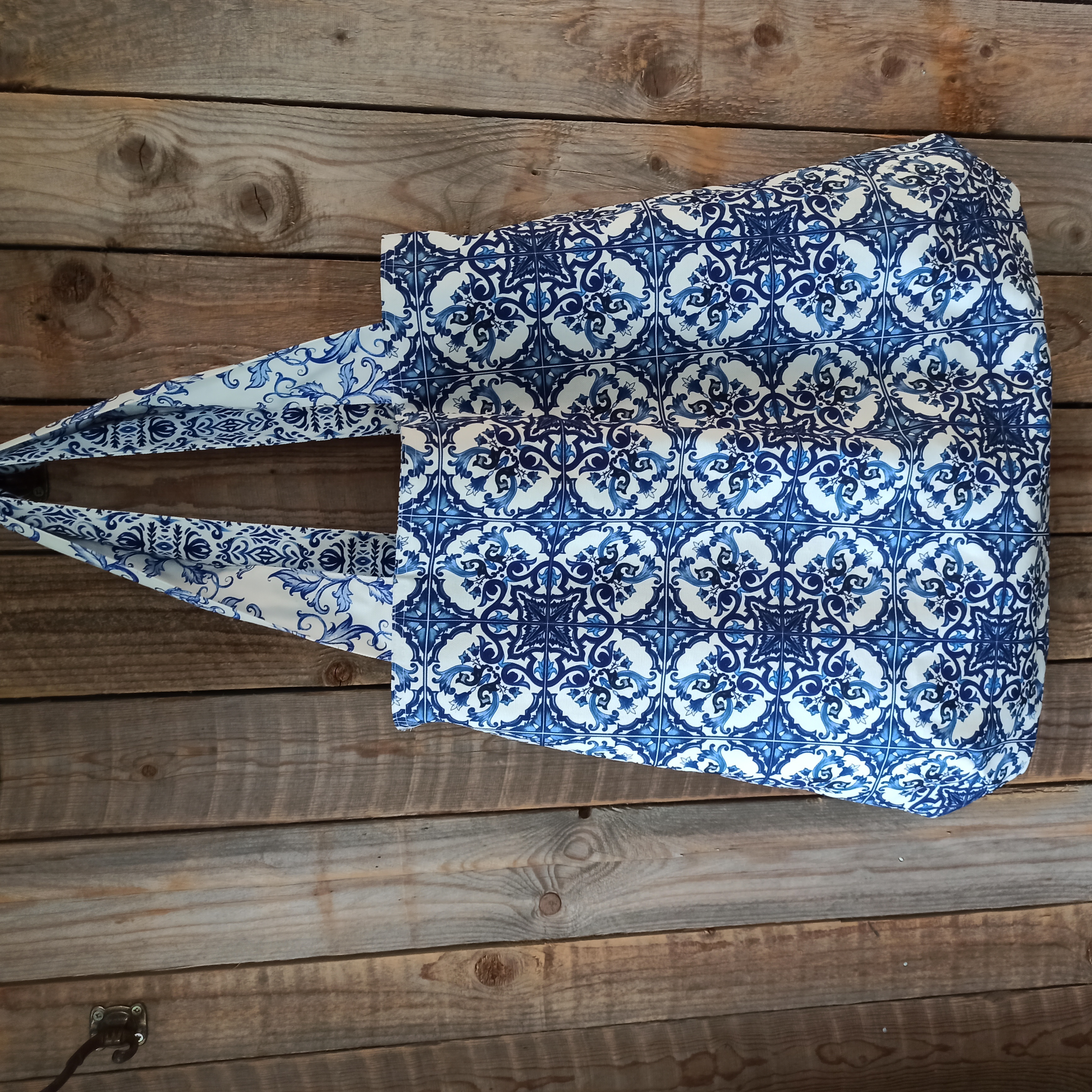 Tas Delfts blauwe tegeltjes