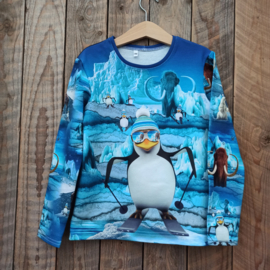 Sweater Mammoet/pinguÏn maat 116