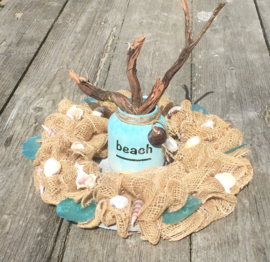 Keuze workshop jute krans beach donderdag 4 juni