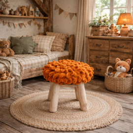 Workshop puffy kruk vrijdag 20 maart 2026